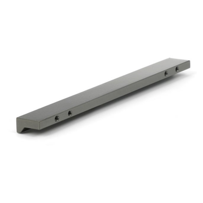 Aluminium-Eckgriff - dunkelgrau metallisch