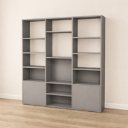 Großes Bücherregal nach Maß