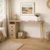 BU6-2 (1) Bureau sur mesure bois original