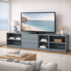 MTV4-2 (1) Meuble tv sur mesure pour salon