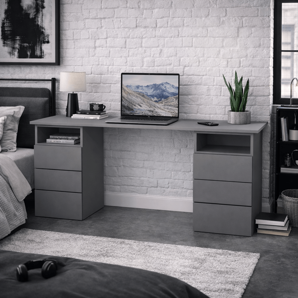 bureau7-2 (1) Bureau sur mesure avec quatre tiroirs