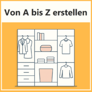 Ankleidezimmer zum Konfigurieren