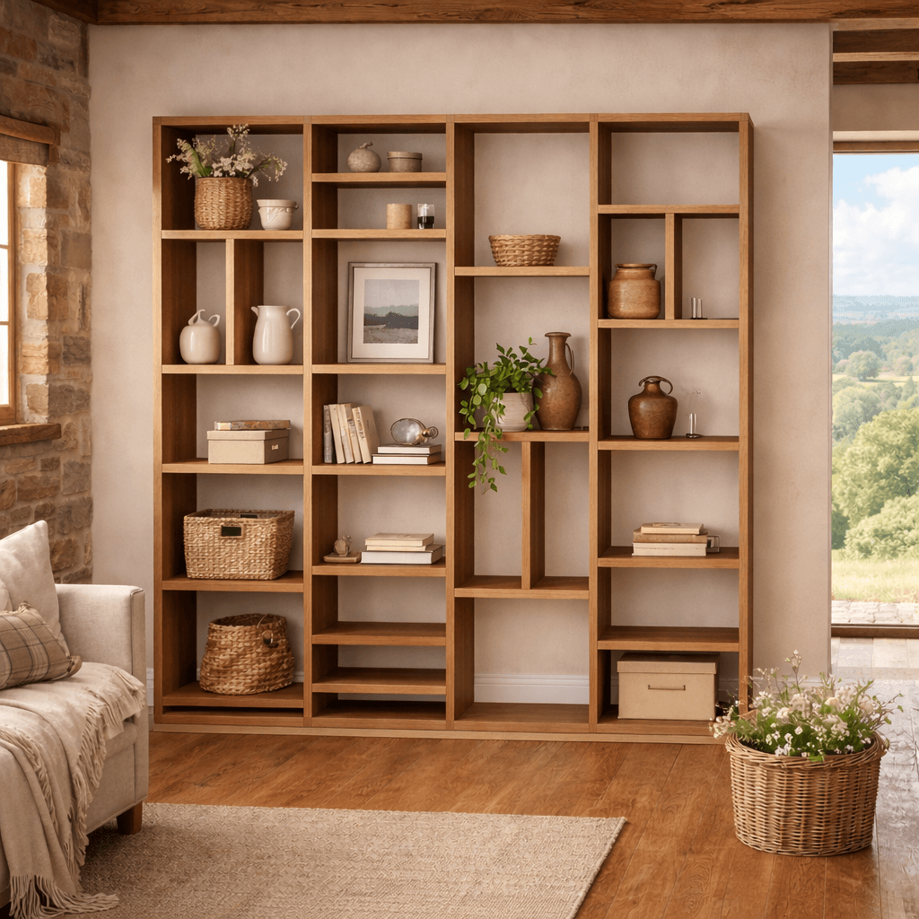 etagere6-2 Etagère sur mesure pour salon