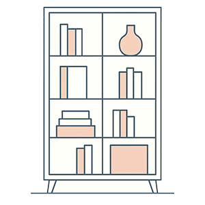 Bücherschrank nach Maß