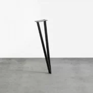 Möbelfuß Marius - H 710 mm, Schwarz matt