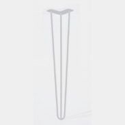 Möbelfuß Laly - H 420 mm, Weiß matt