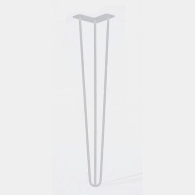 Möbelfuß Laly - H 420 mm, Weiß matt