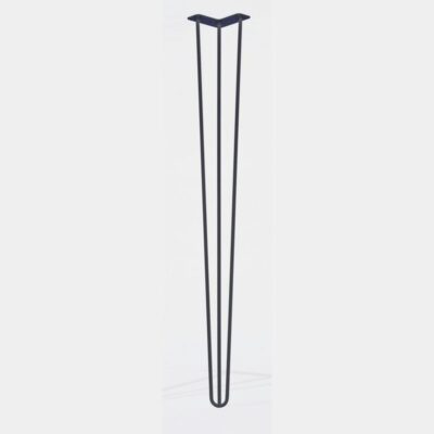 Möbelfuß Laly - H710 mm, Schwarz matt