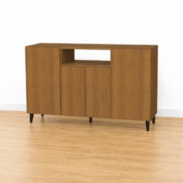 Maßgefertigtes Sideboard aus Holz mit Beinen