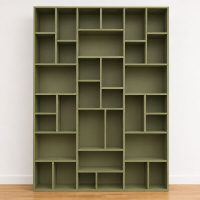 Elma-Bücherregal, ein luxuriöses Möbelstück mit architektonischem Design - Olivéa, 150cm