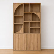 Das Sideboard Tarys – ein skulpturales Möbelstück mit zeitlosem Design - Chêne artisan doré, 120cm